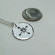 Sterling Silver Compass & Pearl Necklace: Guide Your Journey