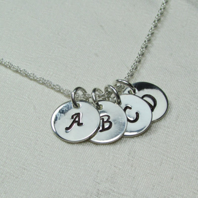 Initial Necklace Monogram Necklace Personalized Necklace Mothers Necklace Personalized Jewelry Gift for Mom Necklace Initial Jewelry