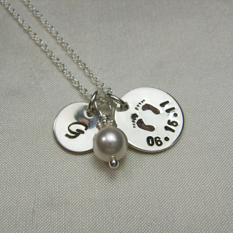Personalized Mothers Initial Necklace