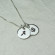 Personalized Initial Necklaces | All Birthstone Hand-Stamped Silver Jewelry