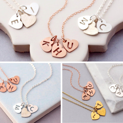 18k Gift for Her | Tiny Letter Necklace | 18kt Rose Gold Plate | Dainty Thin Chain | New Mum Necklace | Minimal Y Necklace | 18kt Gold Plate