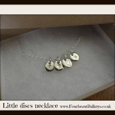 4 Little Discs Necklace