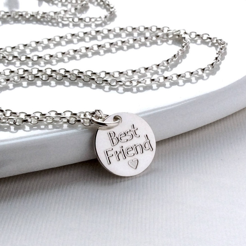 Best Friend Necklaces | Gold - Silver | Personalized Heart