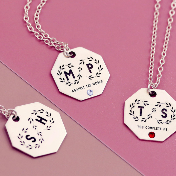 Bestfriend Necklace | Gift For Bestfriend | Soul Sisters Jewelry | Forever Young | BFF Necklace | You Are My Person | Family Necklace |