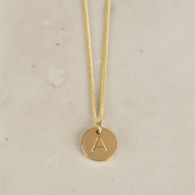 Classic Little Initial Necklace