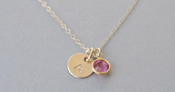 girls personalized necklace