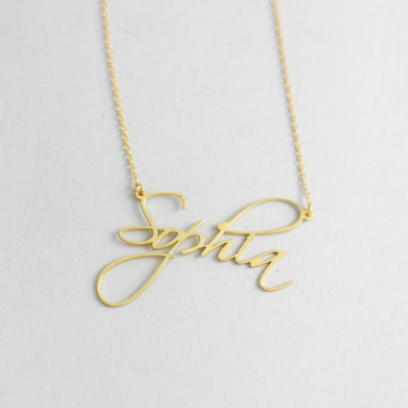 Name Necklace Personalized Custom Dainty Gift for Mother SN0224