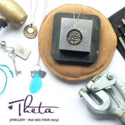 Hand Stamped Jewelry - Personalized Necklace - Mandala Necklace - Buddhist Jewelry - Spiritual Pendant - Meditation Gift - Mindfulness Gift