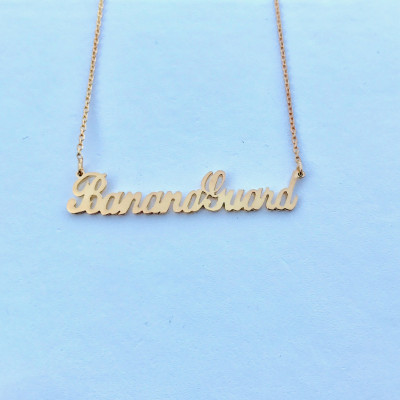 Handmade Personalised 2 Two Name Necklace,925 Silver-18K Gold - Rose Gold Plated-Name Jewellery,Personalized Jewelery-Multiple Name Necklace