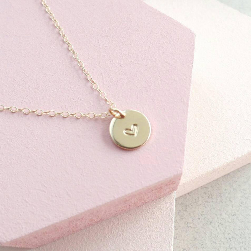 Personalized Necklace for Girlfriend, Couples Jewelry with Initials in –  Sprig Jewelry