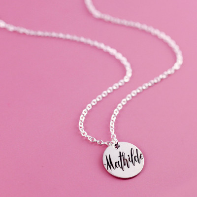 Her 30th Birthday | Sterling Silver | 30th Birthday Gift | Dainty name necklace | Dirty Thirty | 30th Birthday Her | 30th Birthday Card |