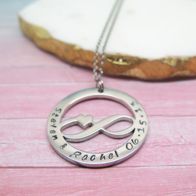 Infinity Necklace - Kids Name Necklace -  Name Necklace - Unique Necklace - Personalized Jewelry - Mommy Necklace - Mother Necklace