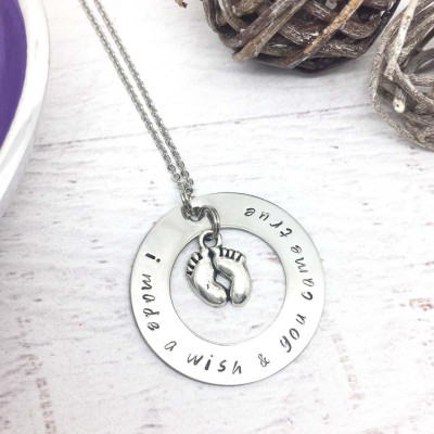 Mommy Necklace - Hand Stamped Jewelry - Personalized Necklace - Kids Names Necklace - Family Necklace - New Mom Gift - Gift from Kids
