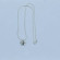 Pawprint Sterling Necklace: Your Pet's Love, Crafted in Silver