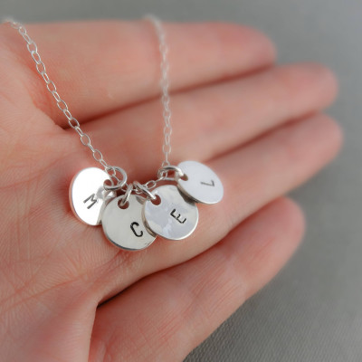 Personalised necklace silver - letter necklace, initial necklace, necklace for women, gift for her, personalised necklace sterling silver