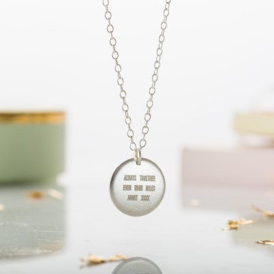 Personalized Travel Necklace