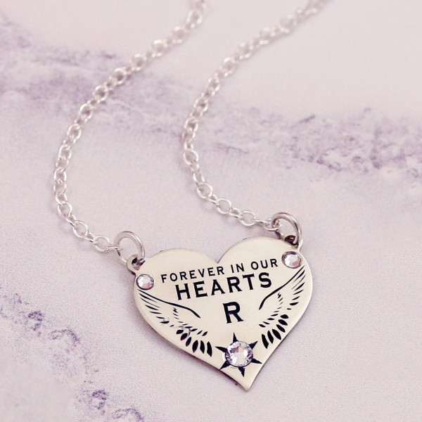 Pet Memorial Jewelry | Sterling Silver | Loss of Pet Necklace | Condolence Gift | Pet Loss Gift | Pet Loss Jewelry | Small Heart Necklace |
