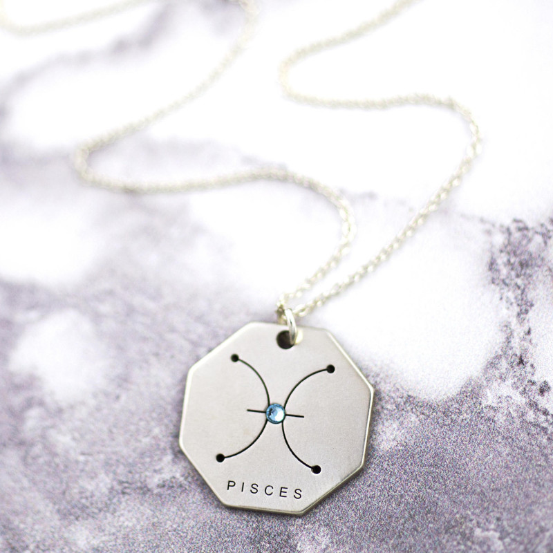Sterling Silver Zodiac Pendant Necklace: A Beautiful Way to Express Your  Personality