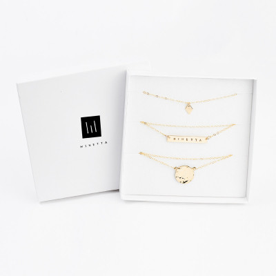 Reversible disc necklace - personalised gold initial necklace - double sided disc necklace - customised name necklace