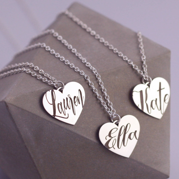 Sister Necklace Set | Bestfriend Necklace | Custom Name Necklace | 3 Best Friends | Sister Necklaces | Three BFF Necklace | Love Grows best