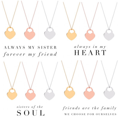 Womens Gifts | Gift ideas for her | Personalised Necklace | Design your own Necklace | Soul Sister | Sisters of the Soul | Friends Gift