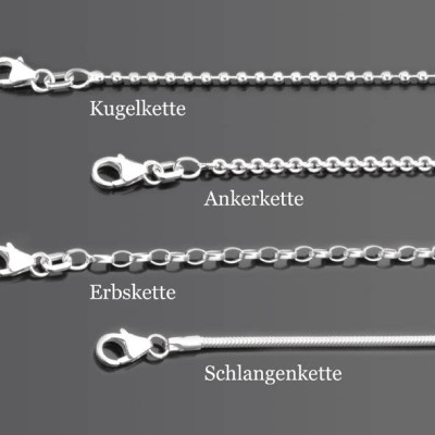 Young SCHUTZENGELCHEN 2.0 baptism necklace 925 Silver necklace with engraving to the baptism