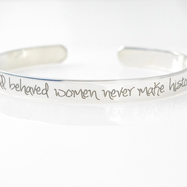 Cuff bracelet with actual handwriting - 14k Gold fill or solid sterling silver - Personalized memorial jewelry UNIQUE remembrance keepsake