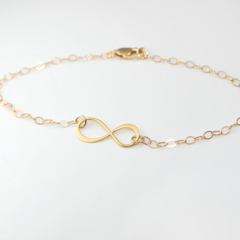 14kt Gold Fill Infinity Bracelet 