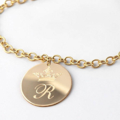 Princess Diana custom engraved commemorative bracelet - Personalized bracelet in sterling silver or gold fill - Monogrammed gifts