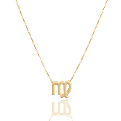 Zodiac Necklace in Silver and Gold Plated - All Birthstone™