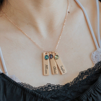 Friendship Necklace | Squad Goals | Ill Love you Forever | Custom Name Necklace | Girl Gang | Gift For Bestfriend | Partners in Crime |