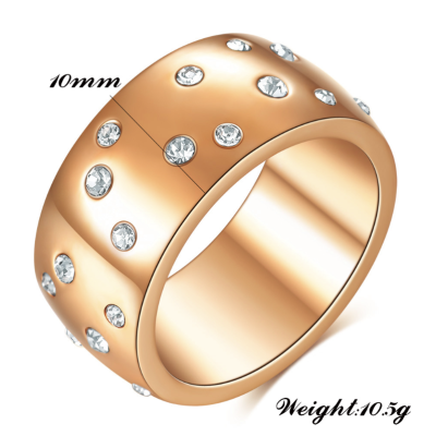 Gold Ring With Diamonds - All Birthstone™