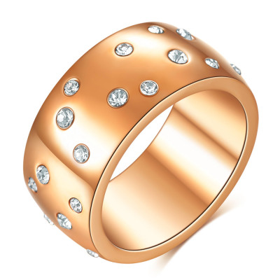 Gold Ring With Diamonds - All Birthstone™