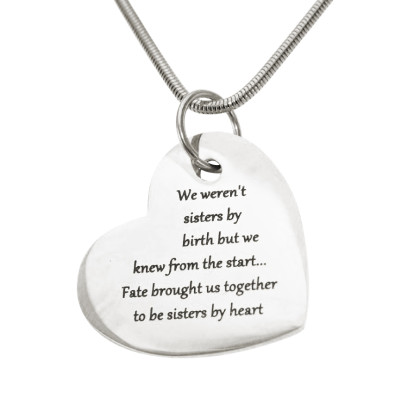 Personalised Bottom of My Heart - All Birthstone™