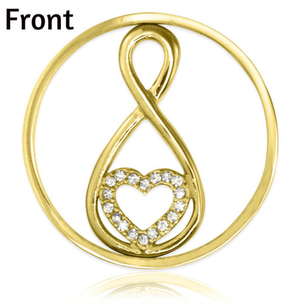 Personalised Gold Infinity - Diamonte INSERT ONLY - All Birthstone™