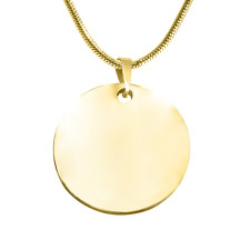 The Story Behind the Swirls of Time: AllBirthStone’s Handcrafted Gold Disc Necklace
