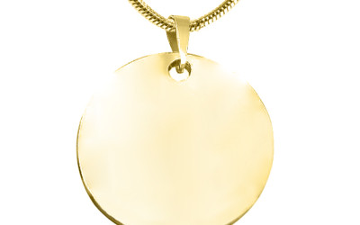 The Story Behind the Swirls of Time: AllBirthStone’s Handcrafted Gold Disc Necklace