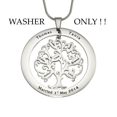 Personalised ADDITIONAL Tree of My Life WASHER ONLY - All Birthstone™