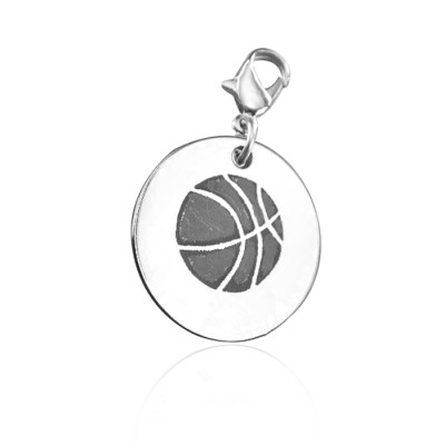Personalised Basketball Charm - All Birthstone™