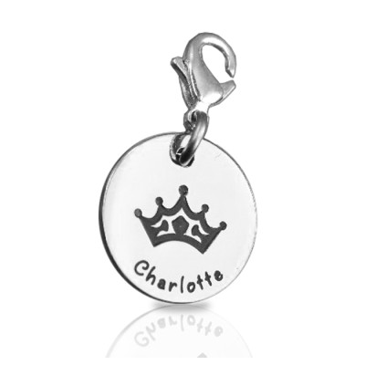 Personalised Princess Charm - All Birthstone™