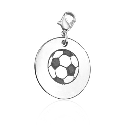 Personalised Soccer Ball Charm - All Birthstone™