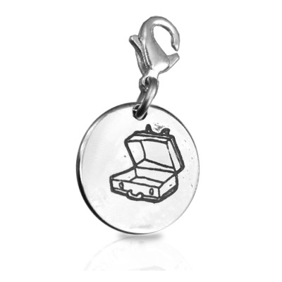 Personalised Suitcase Charm - All Birthstone™