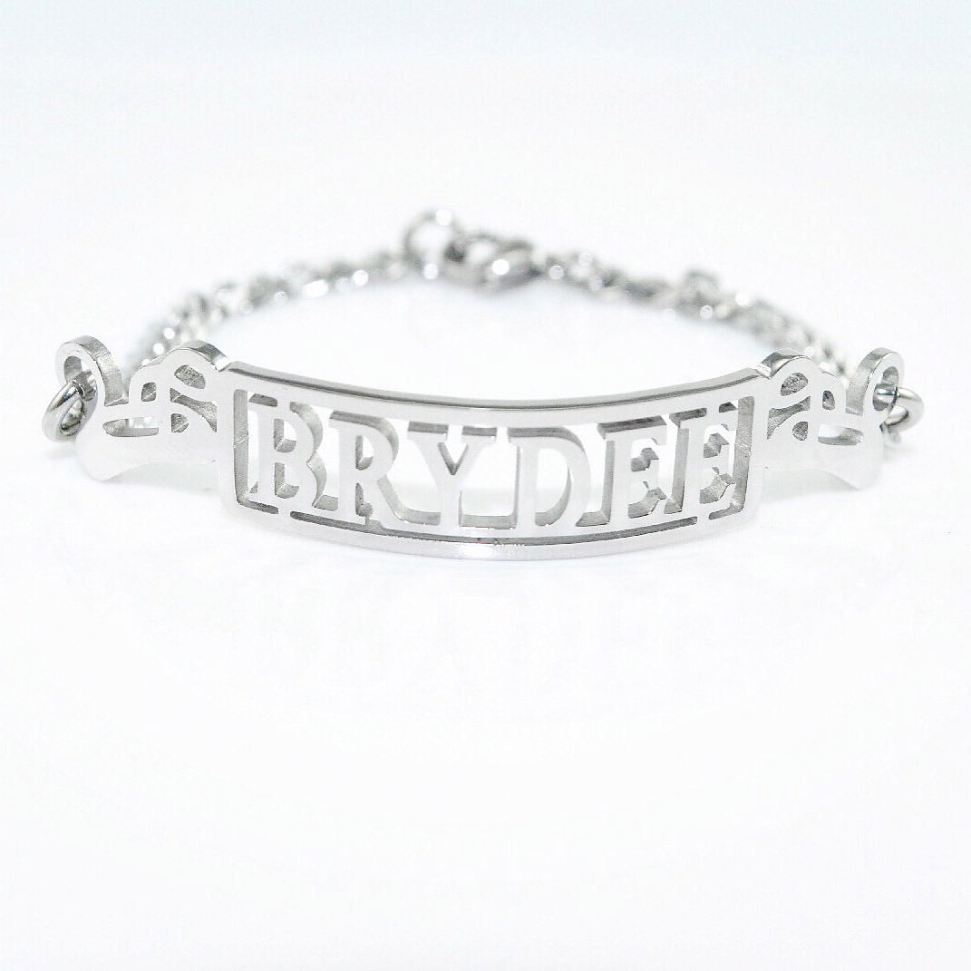 Name Necklace/Bracelet/Anklet DIY Name Jewellery With Any Elements All Birthstone™