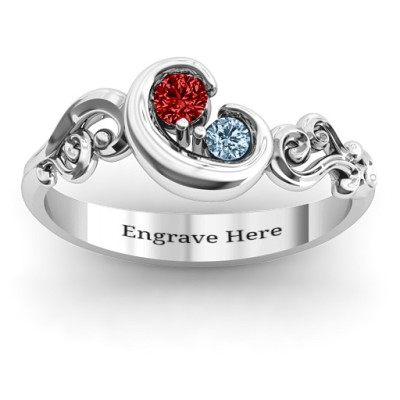 Cradle of Love  Ring - All Birthstone™