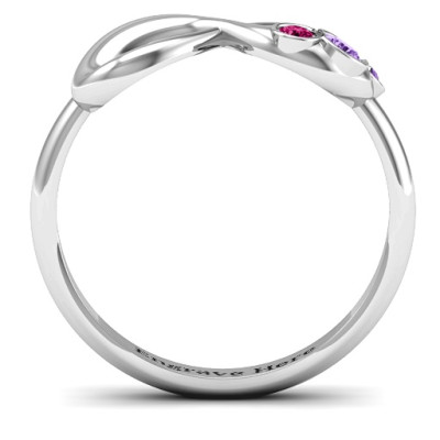 Now and Forever  Infinity Ring - All Birthstone™