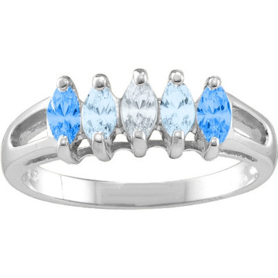 Tempest  2-7 Marquise Ring - All Birthstone™