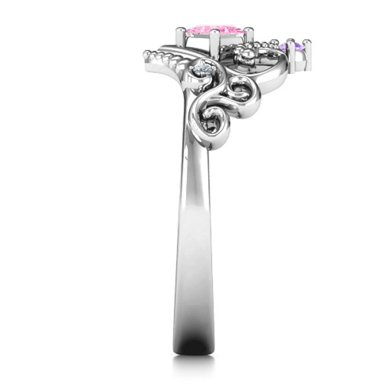 Disney Majestic Inspired Tiara Diamond Ring 1/3 CTTW | Enchanted Disney  Fine Jewelry
