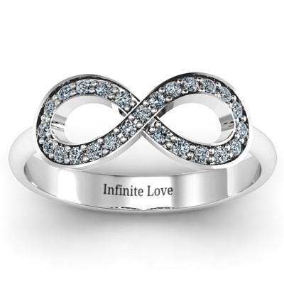 Accented Infinity Ring - All Birthstone™
