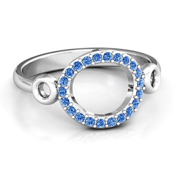 Accented Karma Ring - All Birthstone™