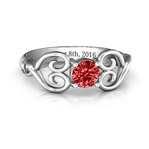 Always In My Heart Promise Ring - All Birthstone™